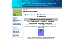 Desktop Screenshot of osmose-wasser.com